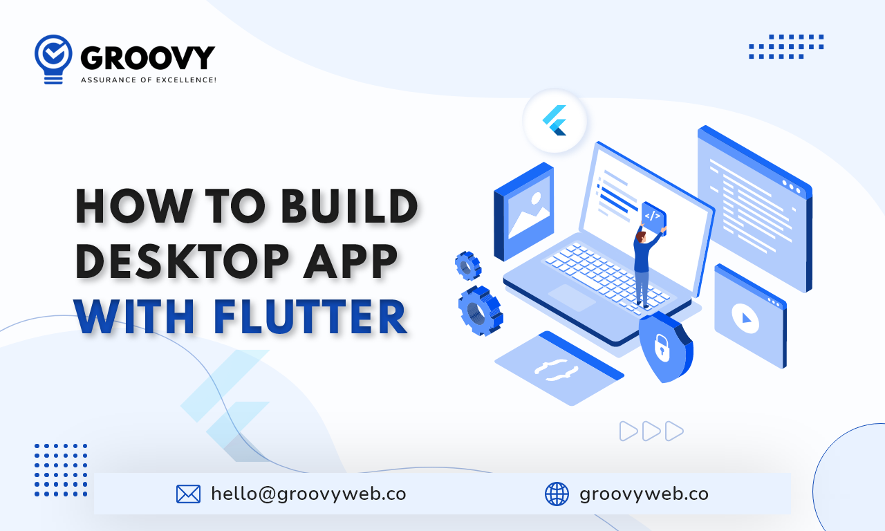 build desktop app with Flutter