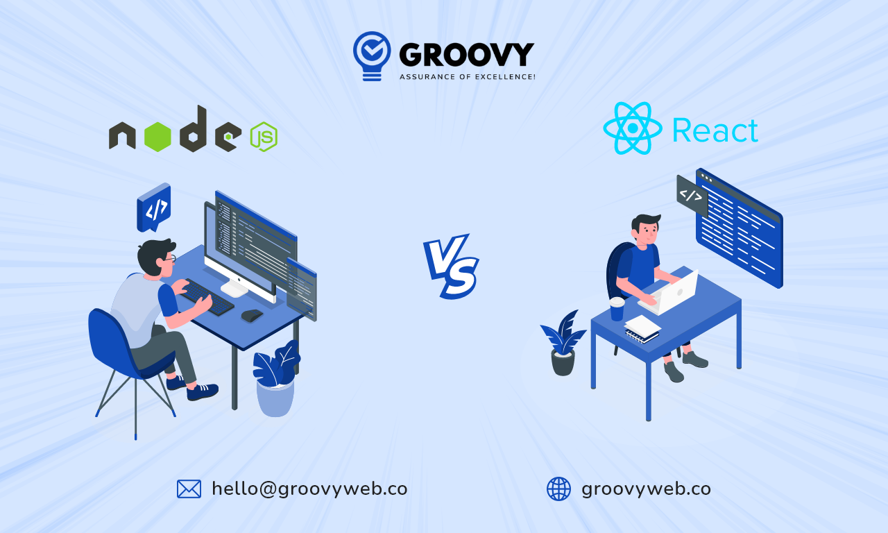 Nodejs vs Reactjs