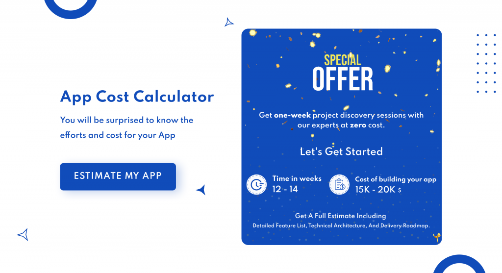 Blog App Cost Caluclators