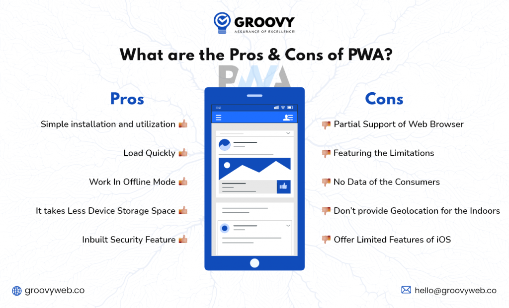 pros & cons of pwa