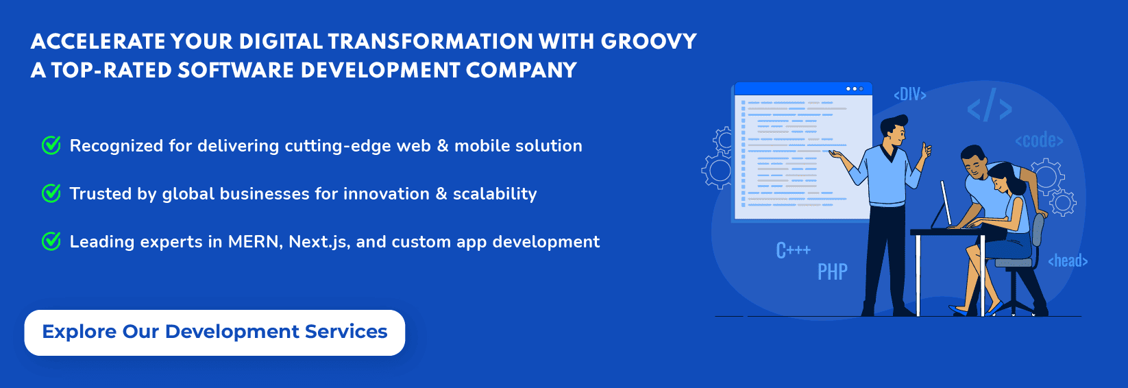 Explpore our development services
