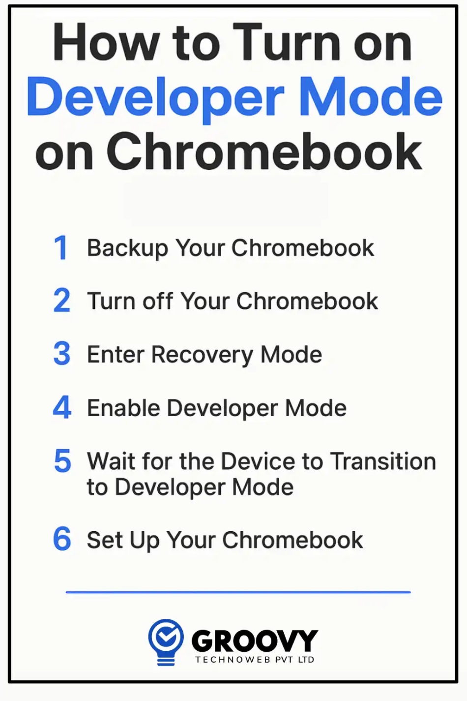 Developer mode in chrome