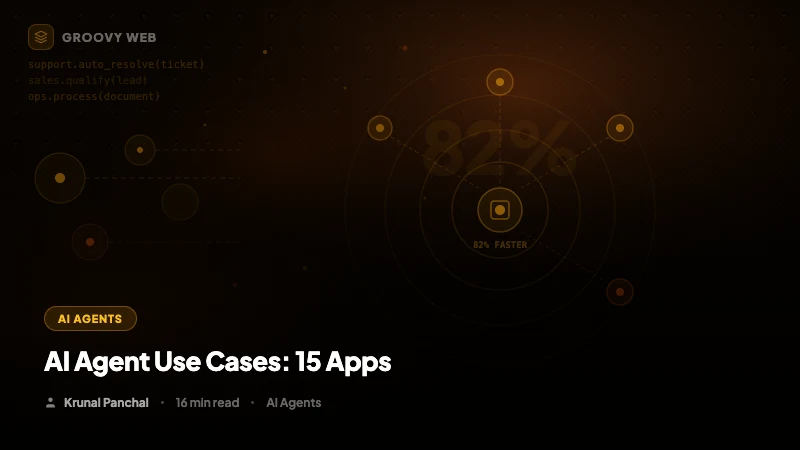 AI Agent Use Cases for Business: 15 Industry Applications with ROI Data