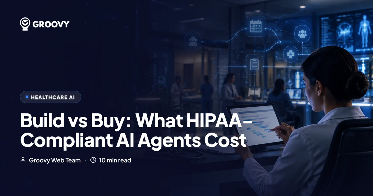AI Agents in Healthcare Ops: Build vs Buy for HIPAA-Bound Teams