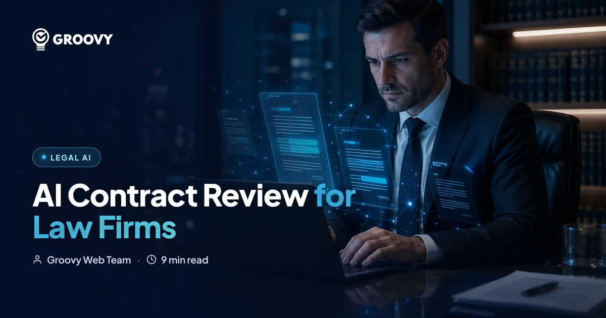 AI Contract Review Software for Law Firms: Cost, Build vs Buy & What to Vet (2026)