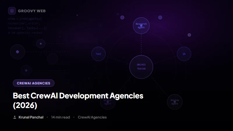 Best CrewAI Development Agencies 2026