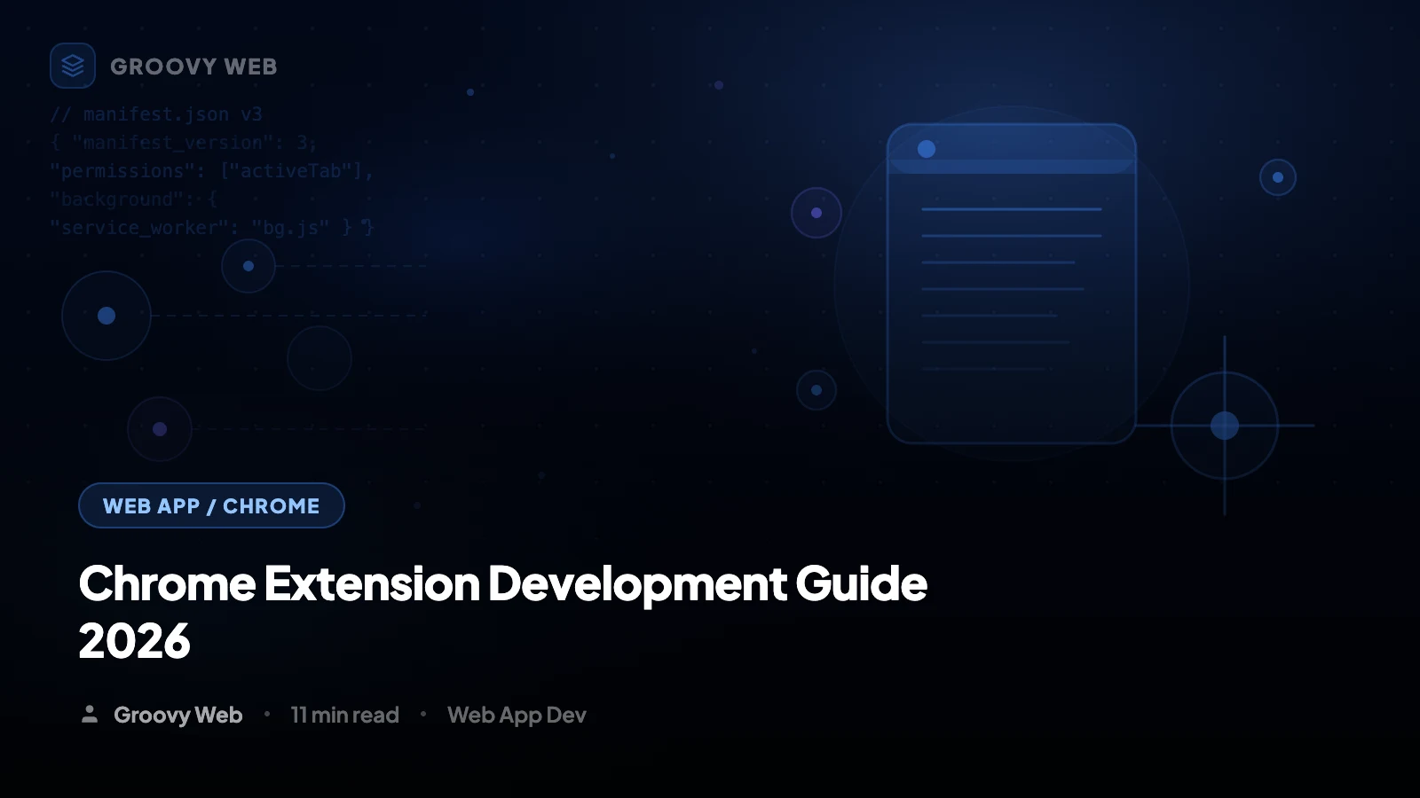 How to Build a Chrome Extension in 2026: AI-First Guide (Manifest V3)