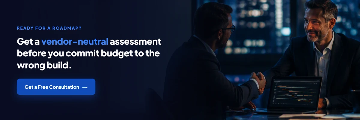 Ready for a roadmap, not just an opinion? Get a free consultation