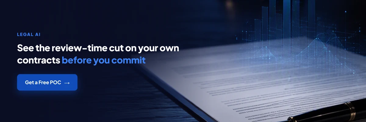 Get a free legal AI proof-of-concept on your own contracts from Groovy Web