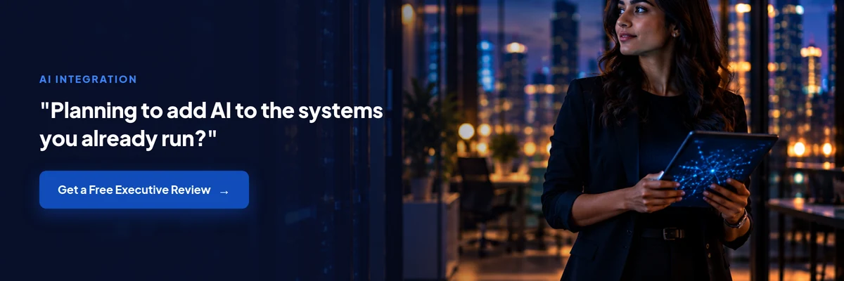 Planning an AI integration? Get a free executive review of your plan