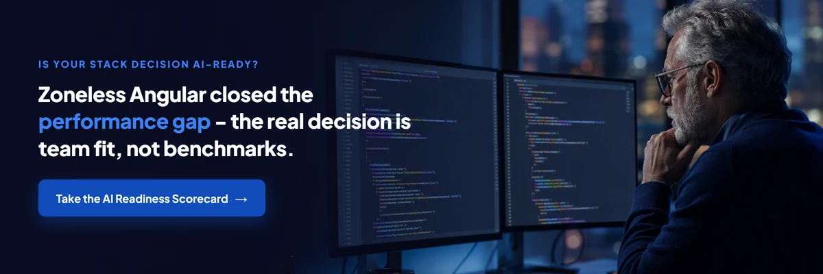 Is your stack decision AI-ready? Take the AI Readiness Scorecard