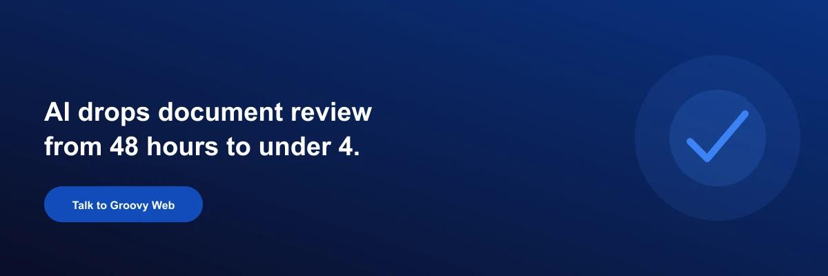 AI mortgage document review speed banner