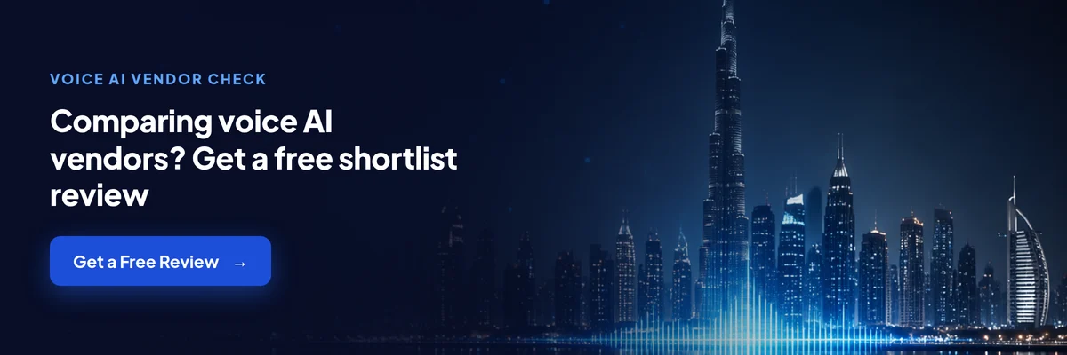 Comparing voice AI vendors? Get a free vendor shortlist review
