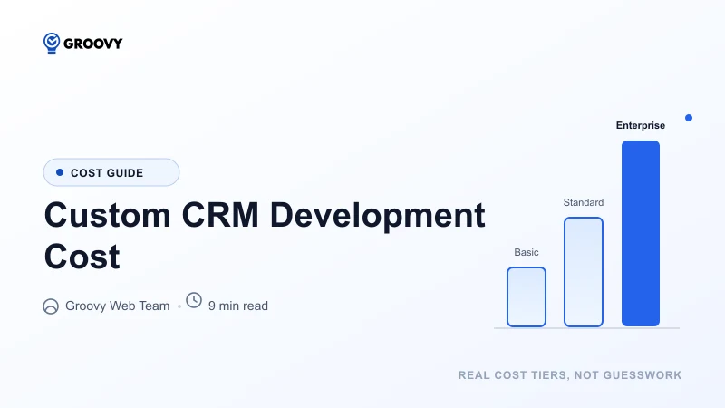 Custom CRM Development Cost: What It Actually Costs to Build in 2026