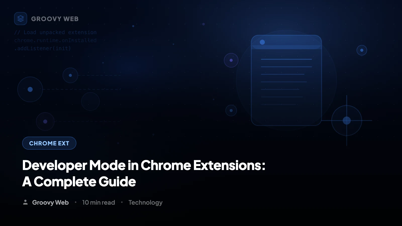 Developer Mode in Chrome Extensions: A Complete Guide