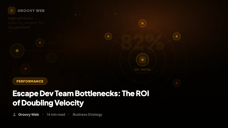 Escape Dev Team Bottlenecks: The ROI of Doubling Velocity in 2026