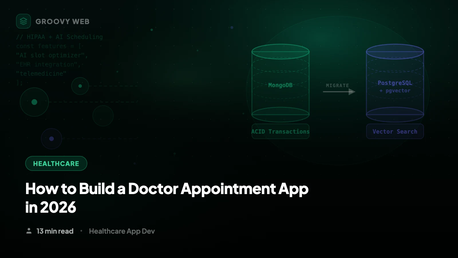 How to Build a Doctor Appointment App in 2026
