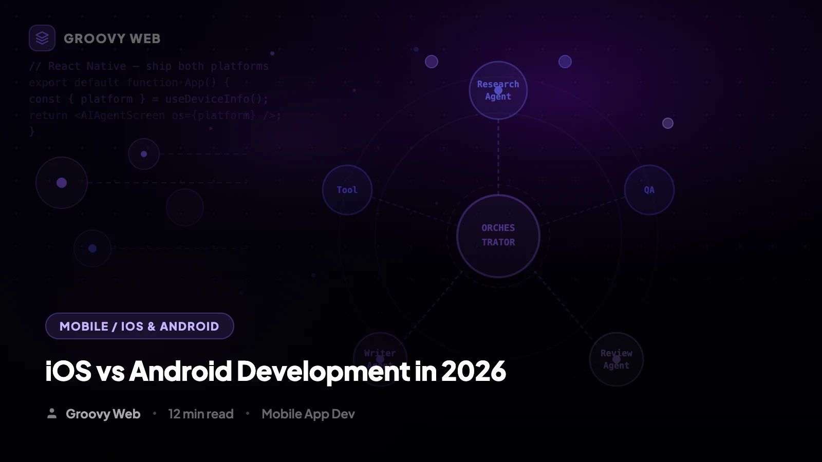 iOS vs Android: Which Platform Should You Build First in 2026?