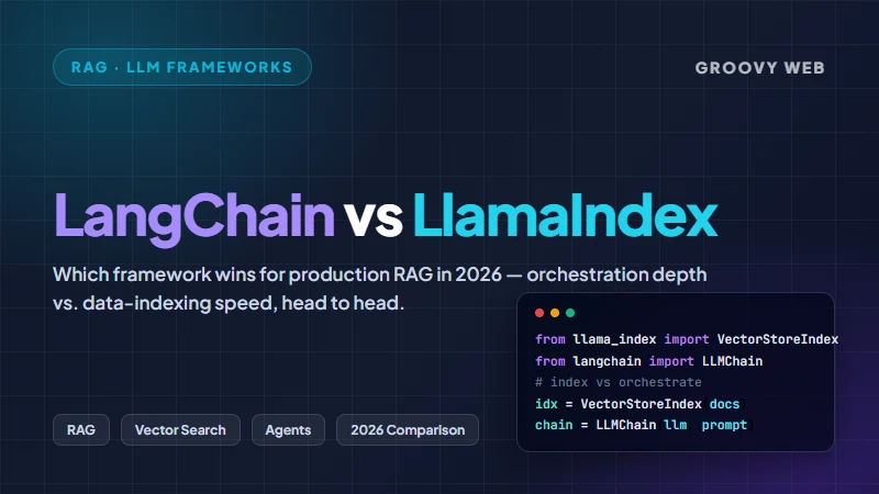 LangChain vs LlamaIndex in 2026: Which AI Framework to Pick