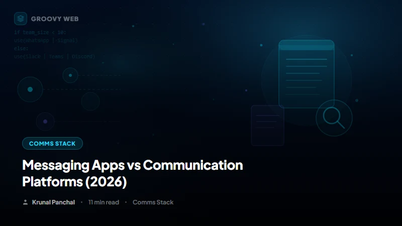 Messaging Apps vs Communication Platforms: 2026 Guide