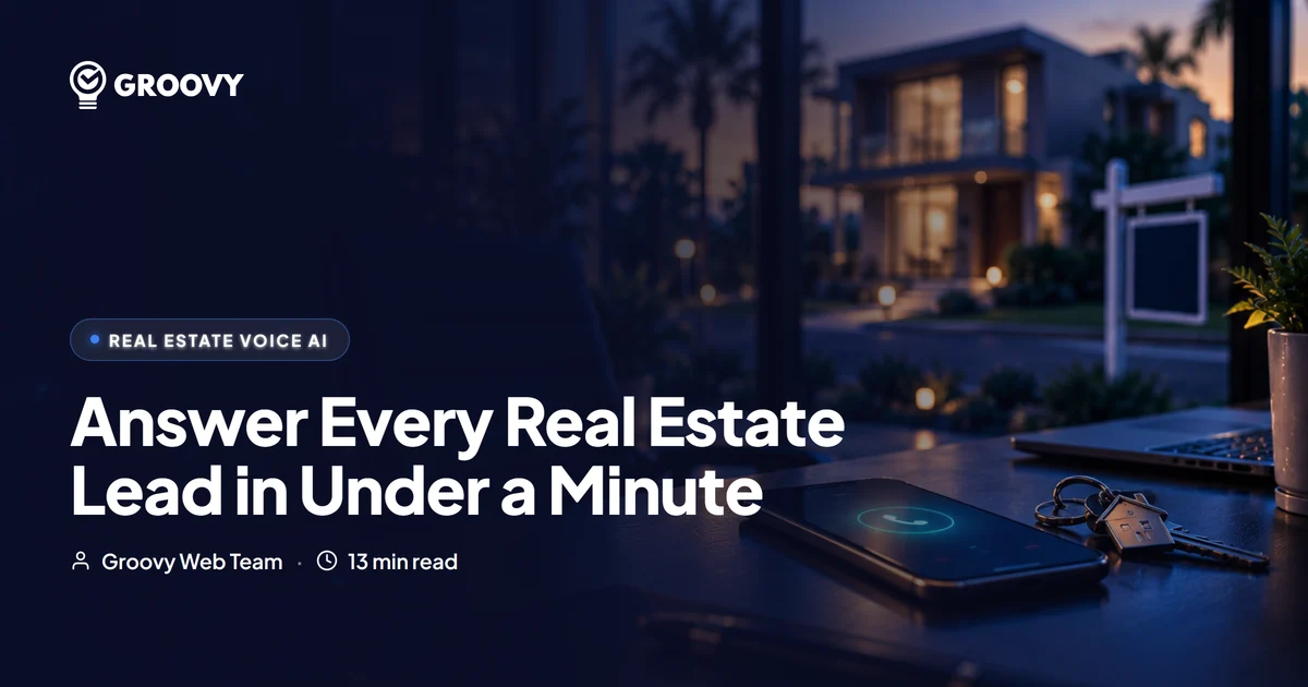 Speed-to-Lead for Brokerages: Answering Every Inquiry in Under a Minute With a Voice Agent