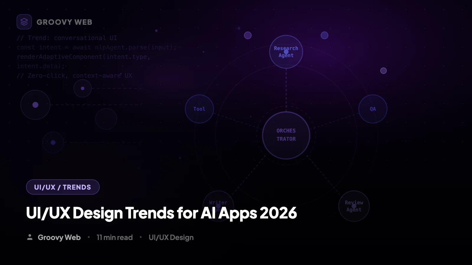 UI/UX Design Trends for AI-First Apps in 2026: The 10 Patterns Defining the Year