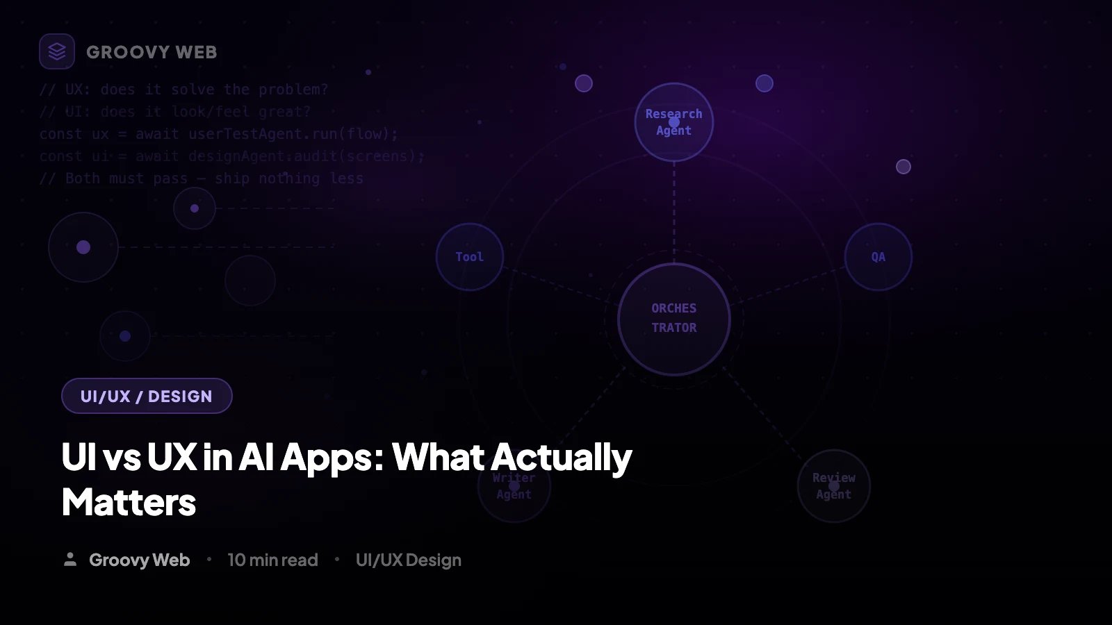UI vs UX in 2026: What AI-First Apps Must Get Right