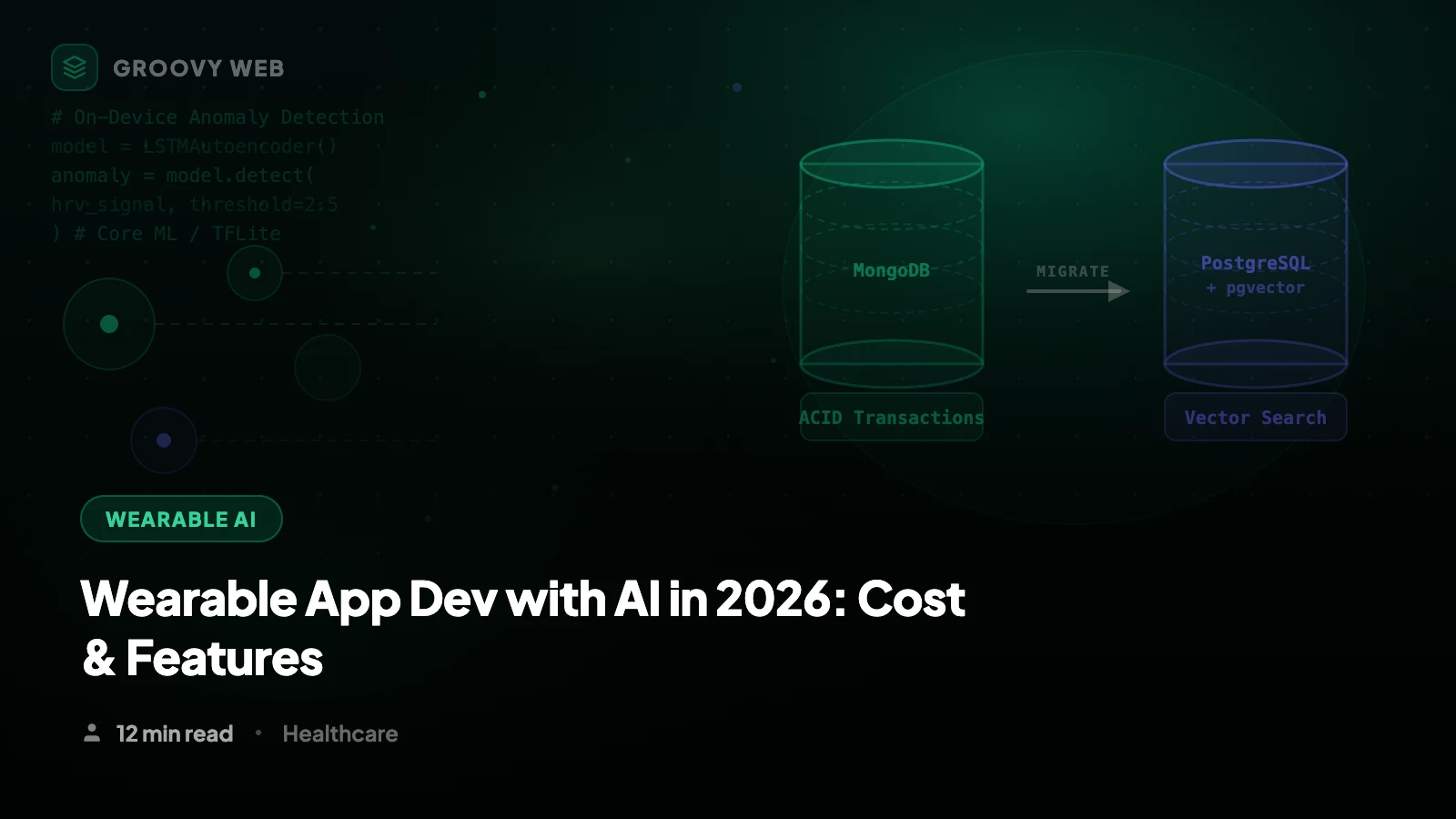 Wearable App Development with AI in 2026: Cost, Features & Guide