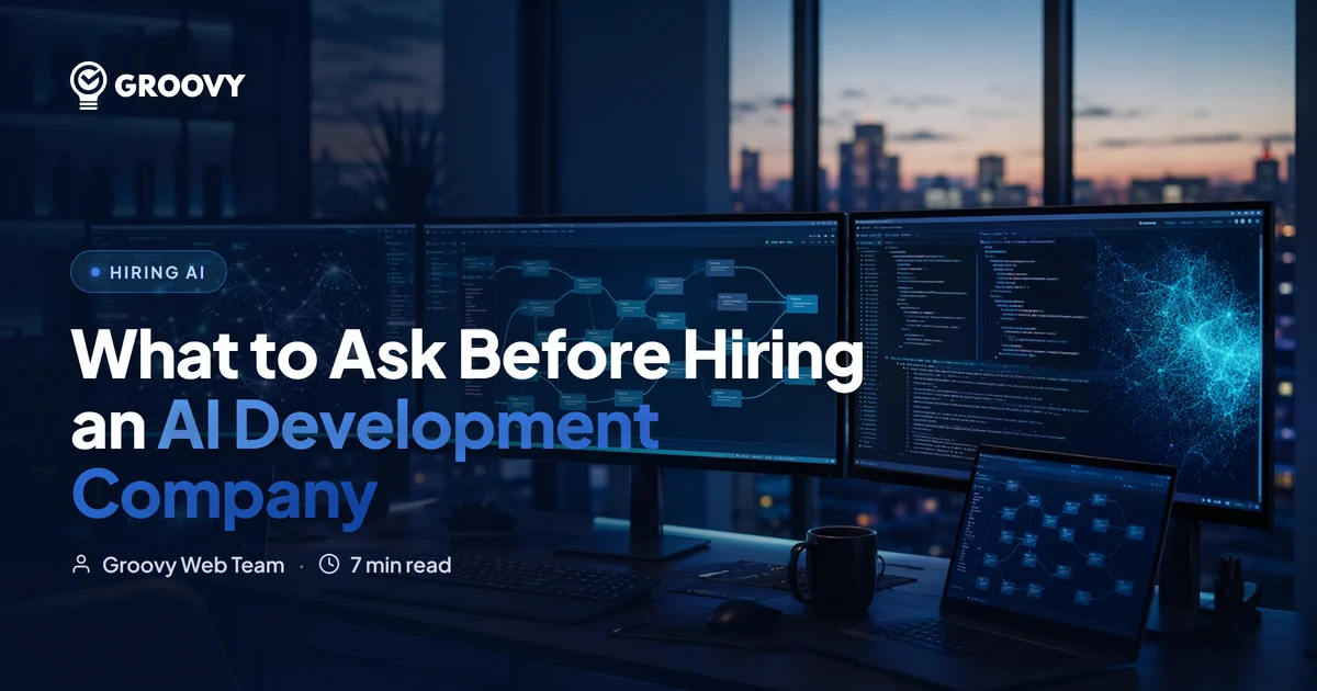 What to Ask Before Hiring an AI Development Company