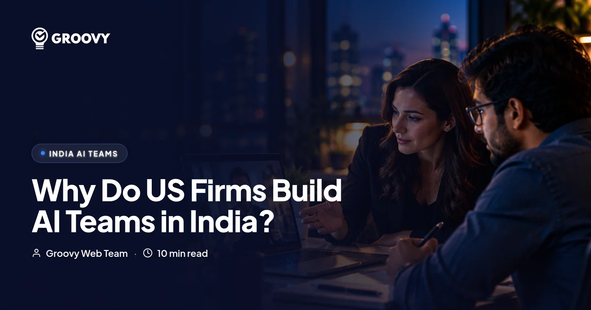 Why US Companies Build AI Teams in India: GCC and Software Export Statistics