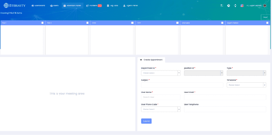 WebRTC 360º Virtual Switchboard