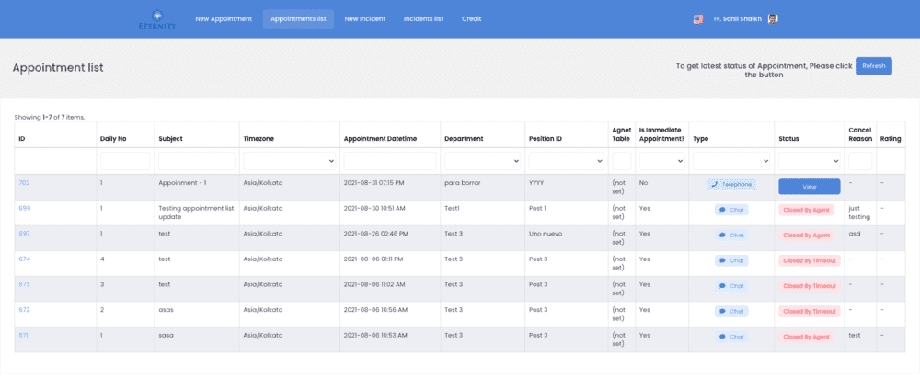 WebRTC 360º Virtual Switchboard