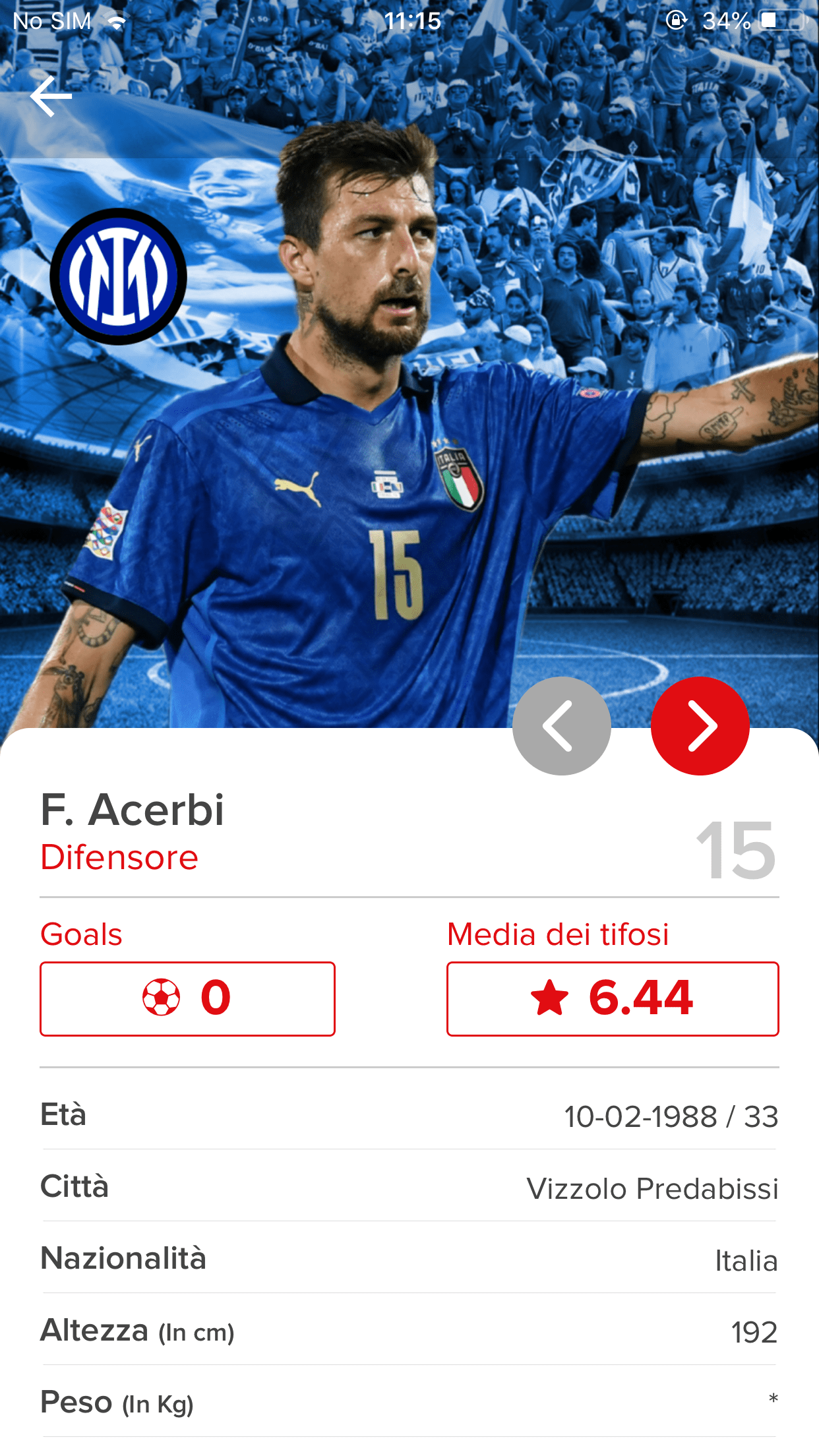 Fan Rating Football Fantasy App