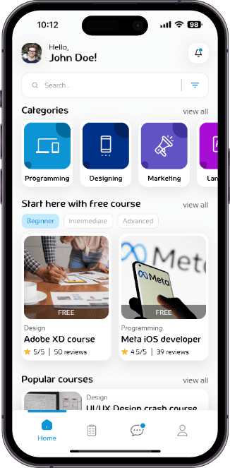 App screen 1