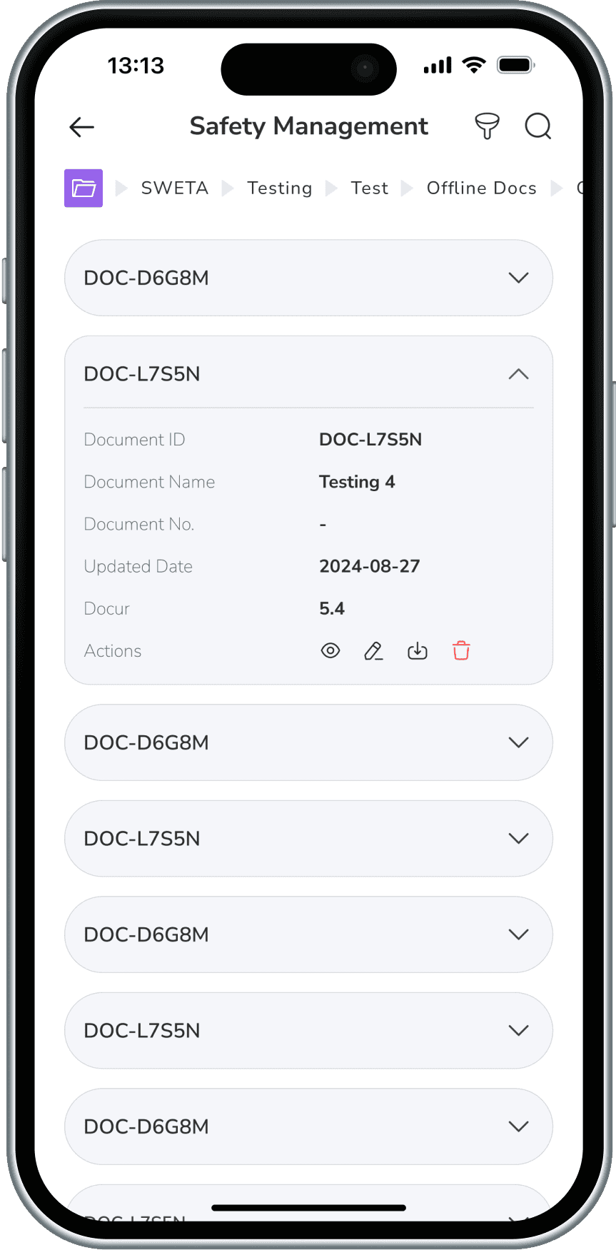 App screen 6
